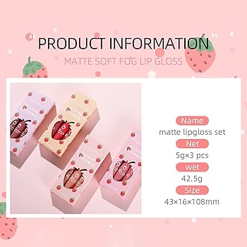 Amazon | いちごセットボックス3個 イミュ オペラ リップティント